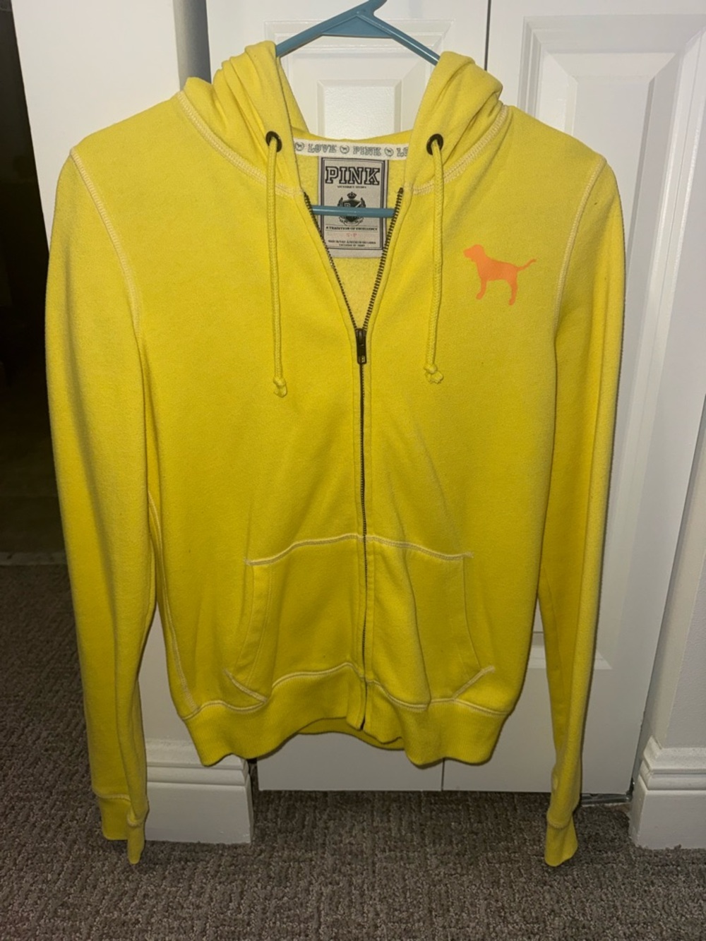 Vintage Victoria’s Secret PINK fleece Zip-Up Hoodie